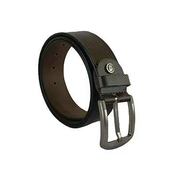 Brown Men Leather Belt