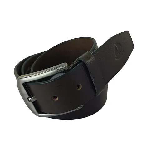Brown Men Leather Belt