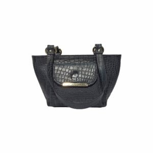 Leather Hand Bag For Women Green Croco