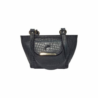 Leather Hand Bag For Women Green Croco