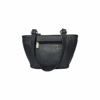 Leather Hand Bag For Women Green Croco