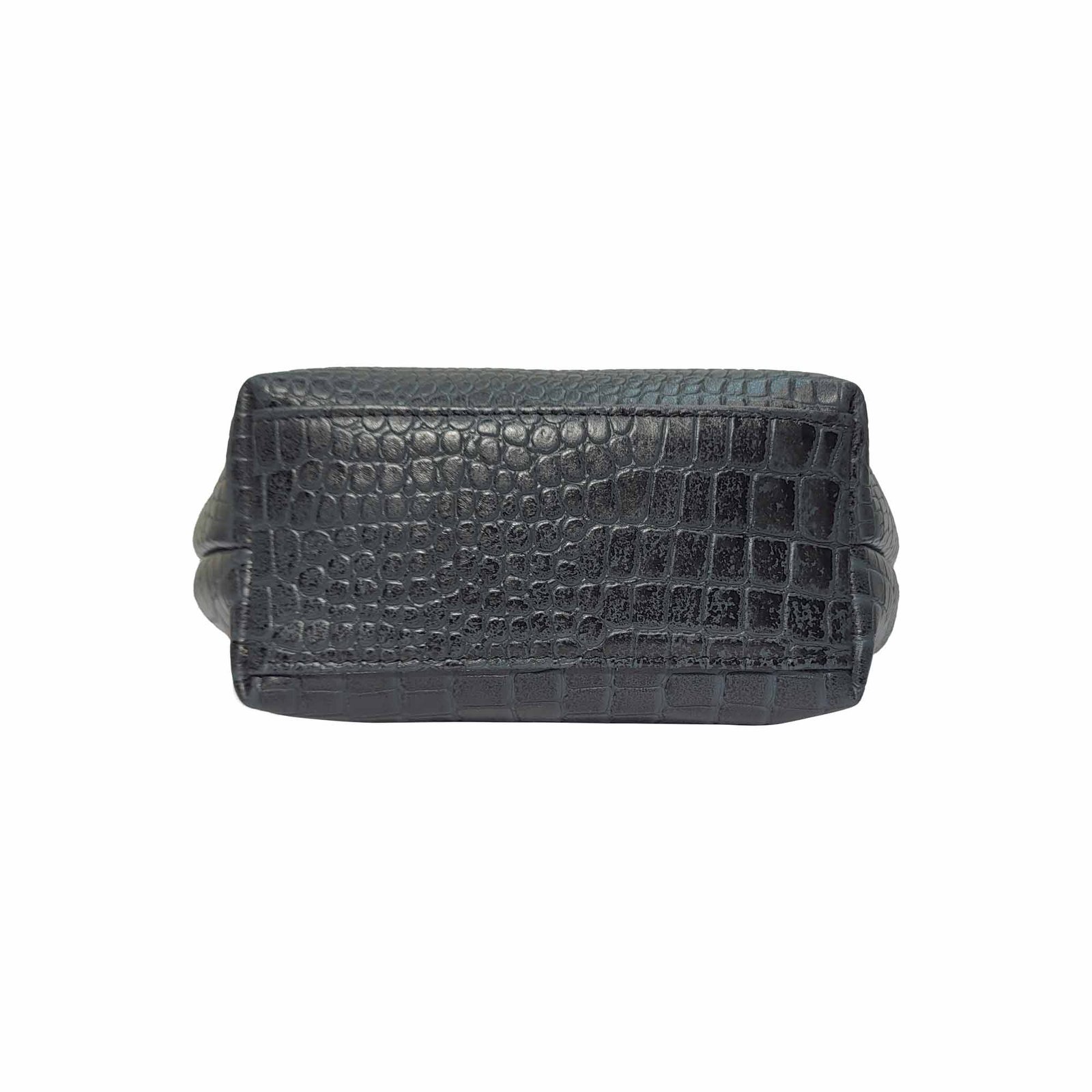 Leather Hand Bag For Women Green Croco