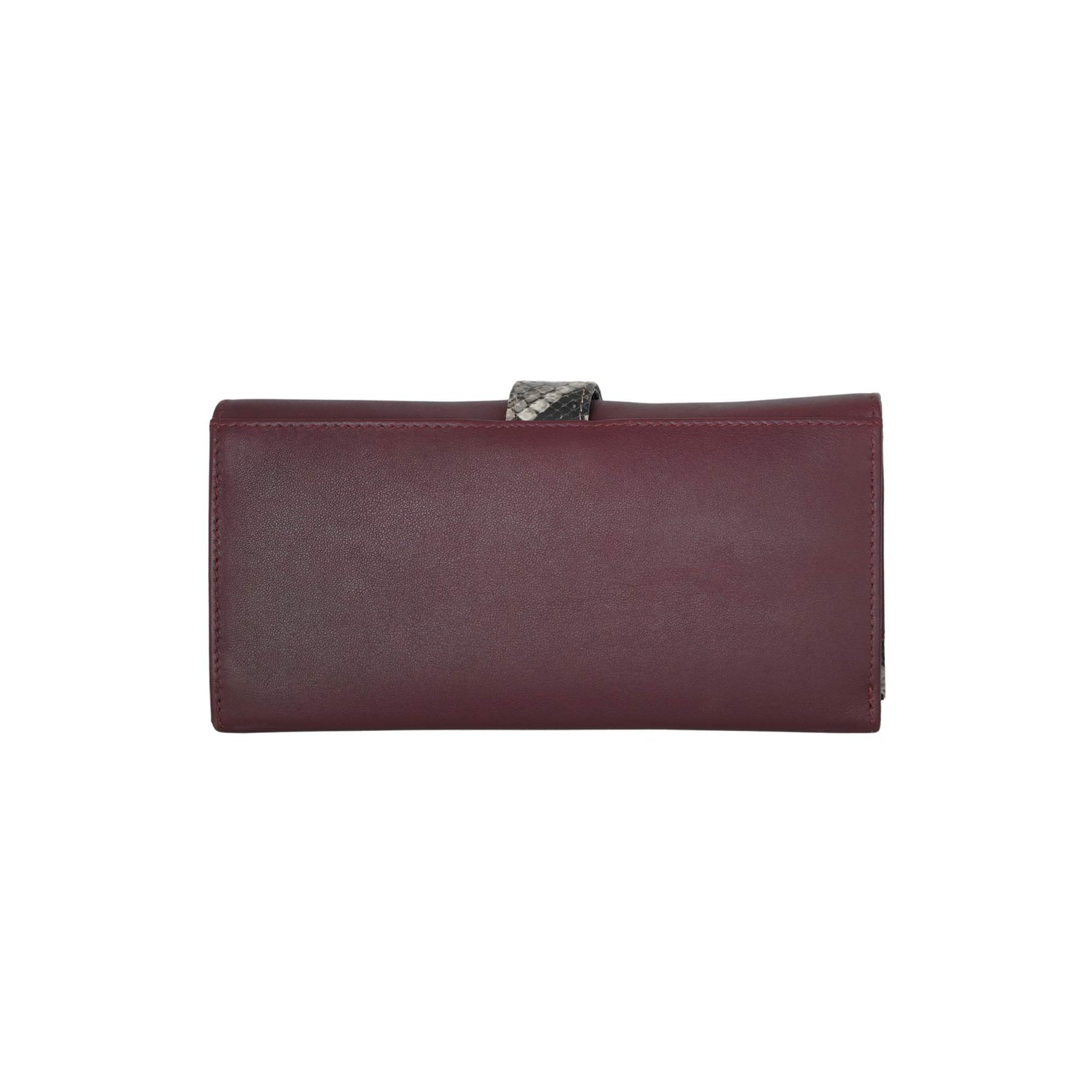 Genuine Leather Clutch Wallet For Women Brown