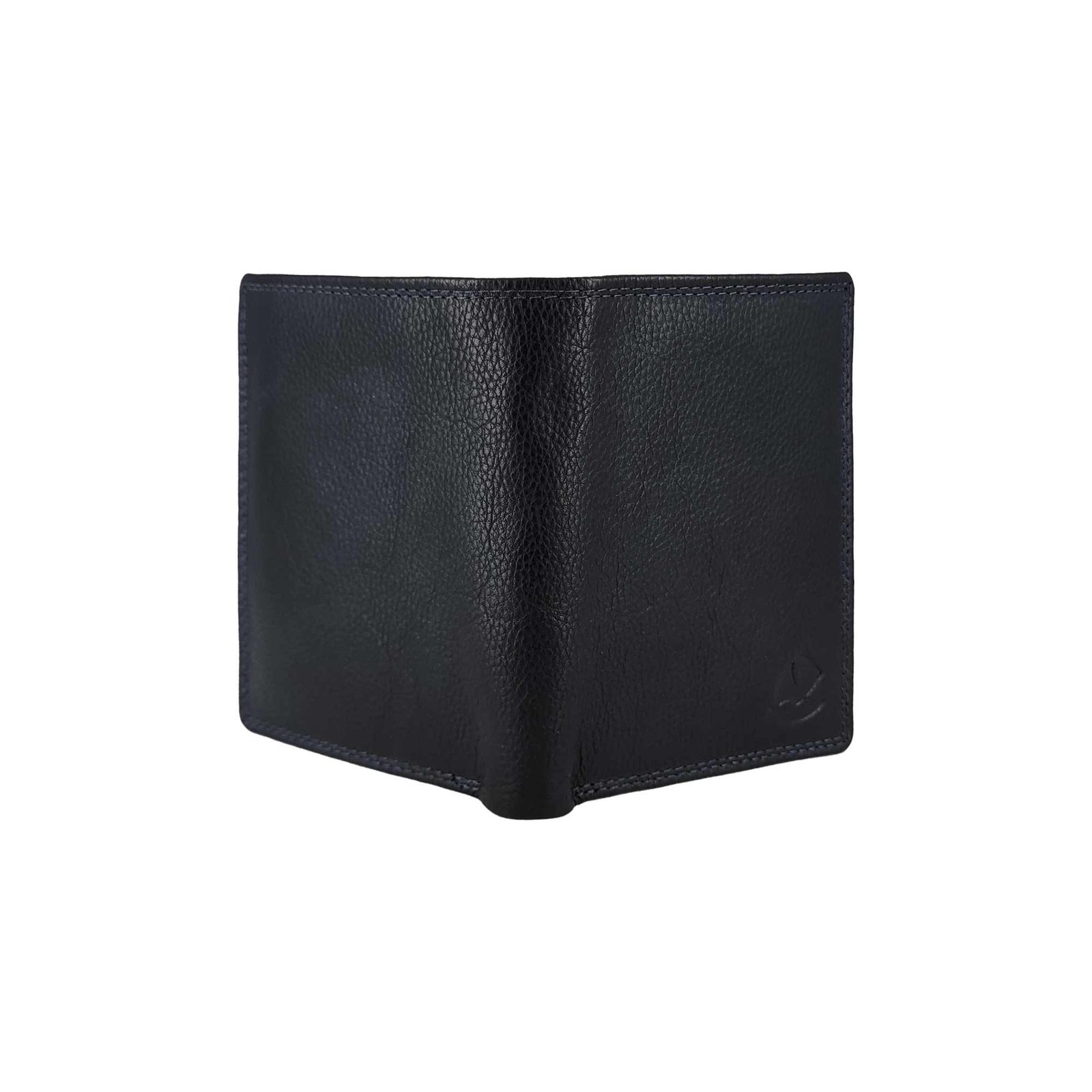 Leather Note Case Wallet for Men With RFID Blue Leather Note Case Wallet for Men With RFID Blue