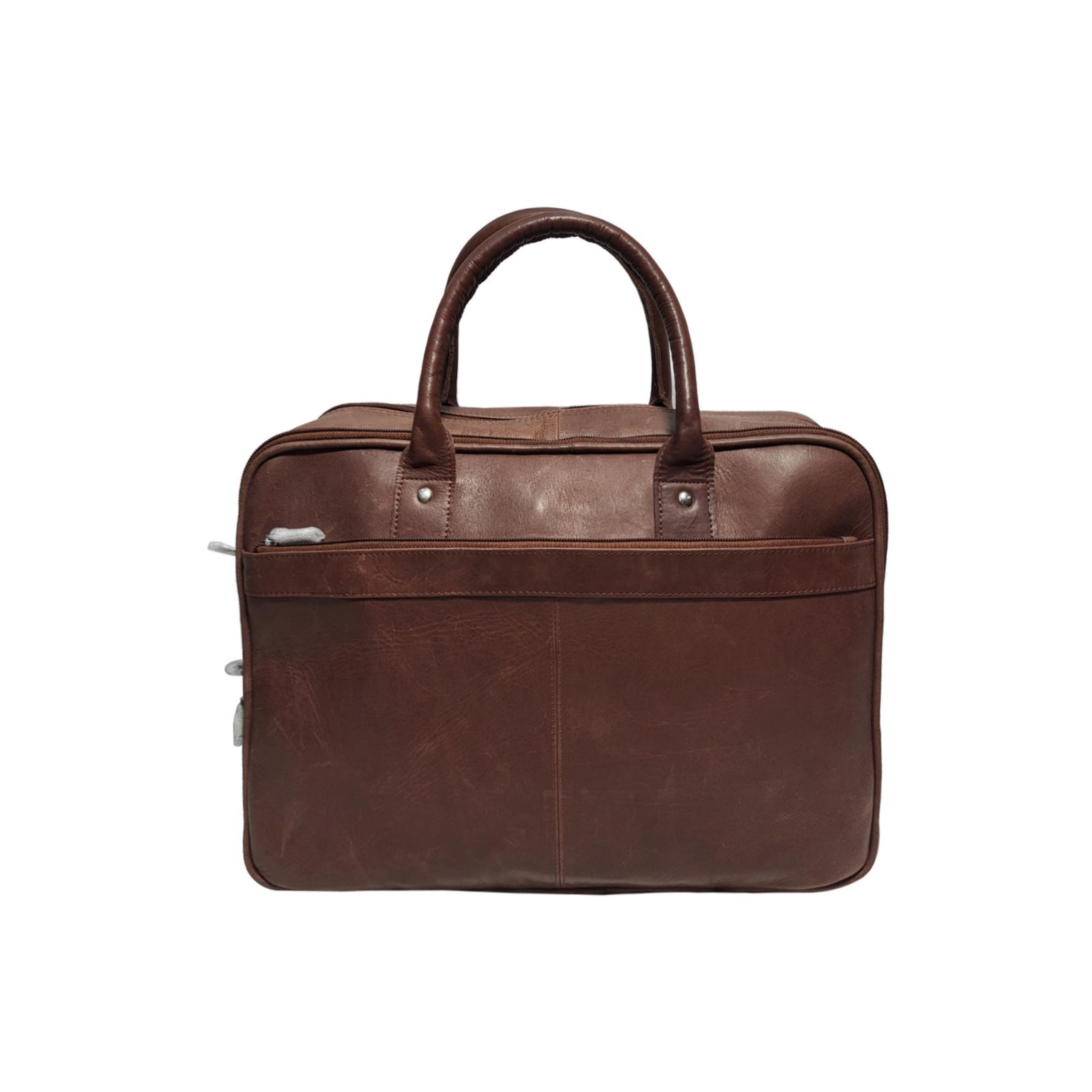 Premium Leather Laptop Bag for Men Brown