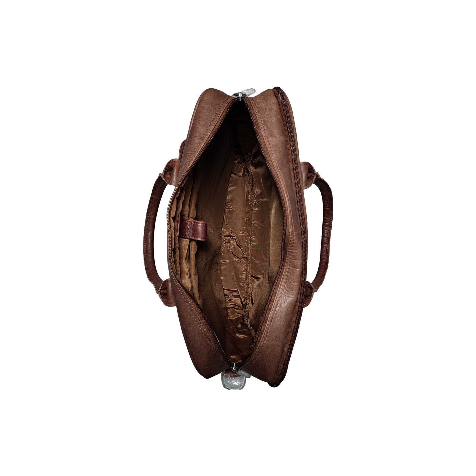 Premium Leather Laptop Bag for Men Brown