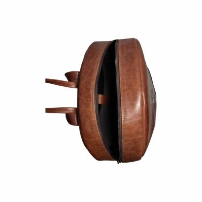 Genuine Leather Backpack For Men Brown