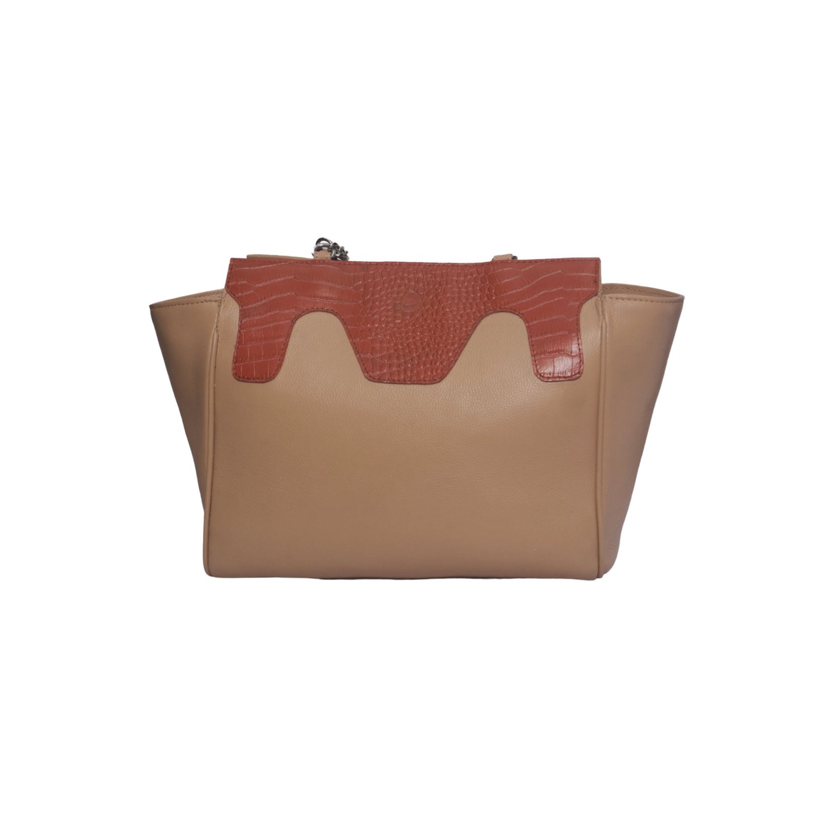 Genuine Leather Shoulder Bag for Ladies Pink