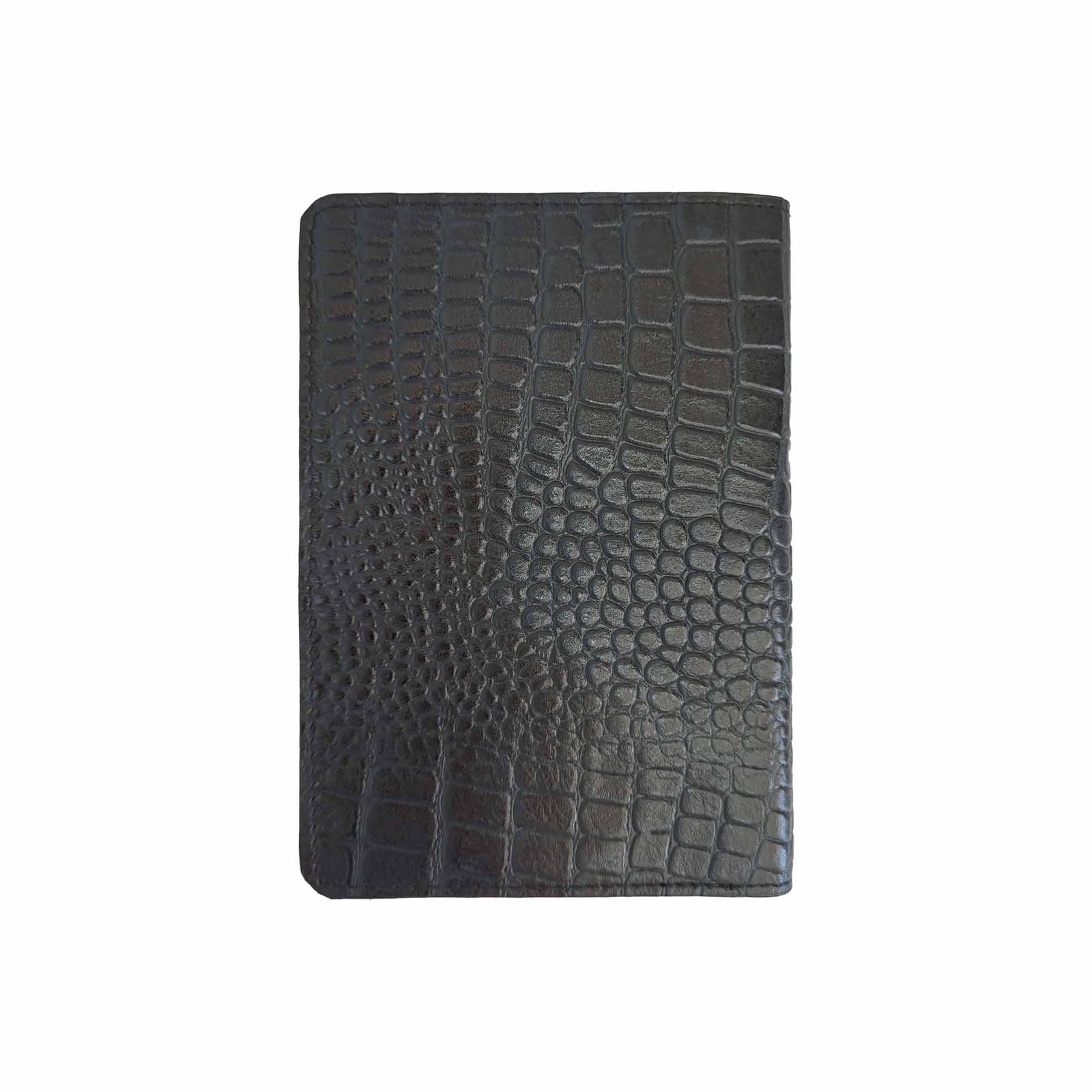 Black Colour Leather Passport Holder