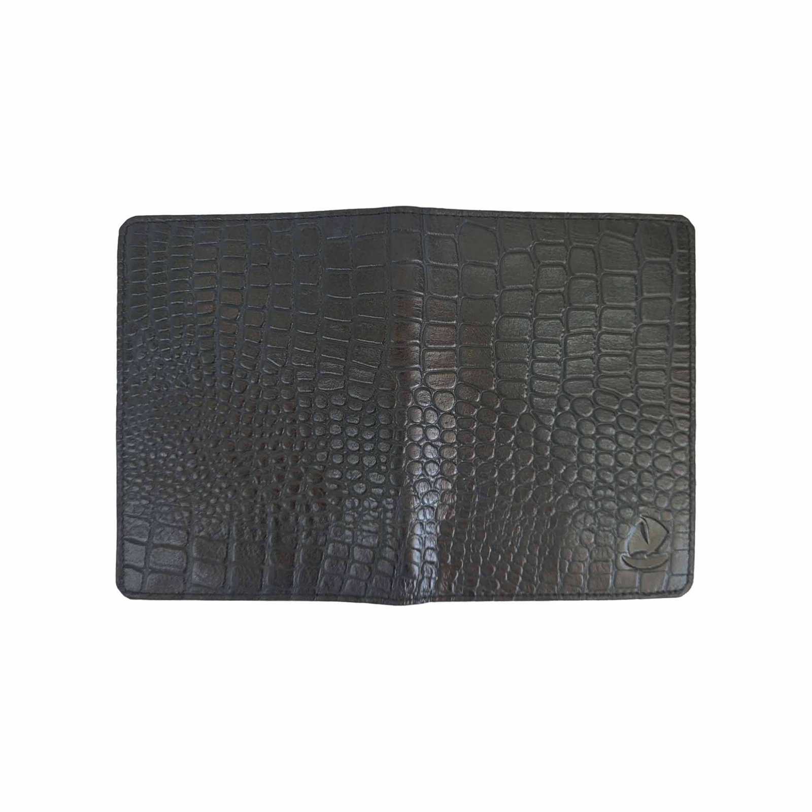 Black Colour Leather Passport Holder