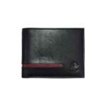 Black Genuine Leather Wallet For Men With RFID
