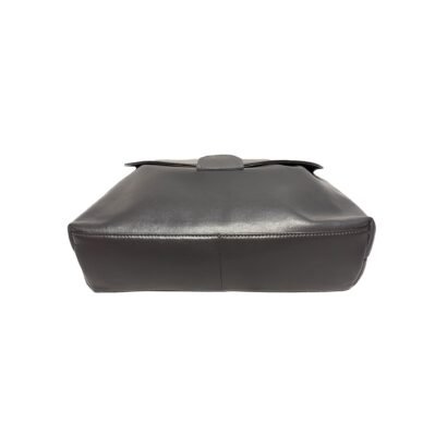 ladies Leather shoulder bag Gray