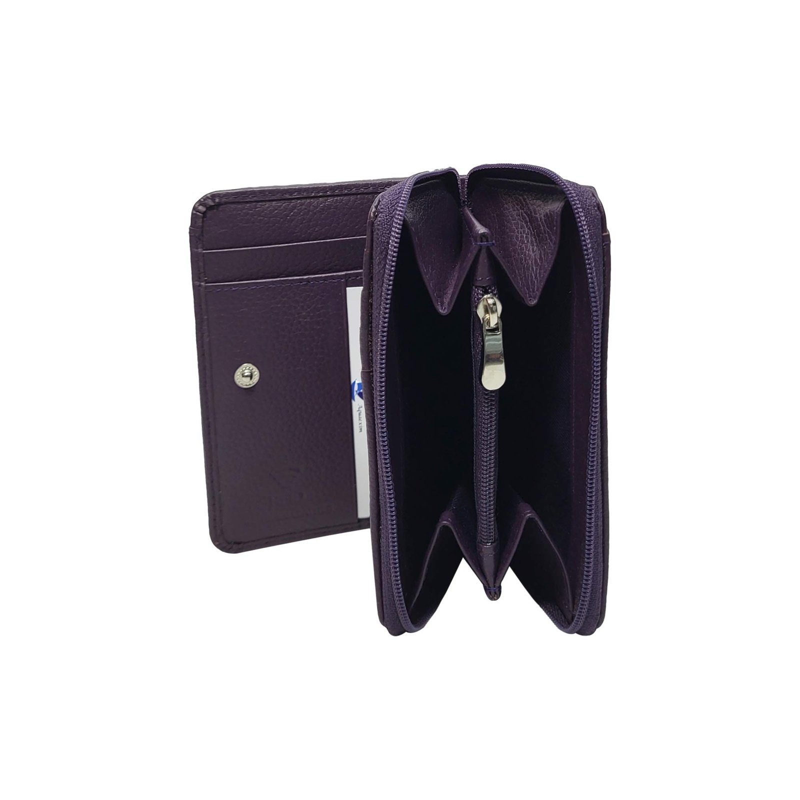 Women’s Small Leather Wallets Purple