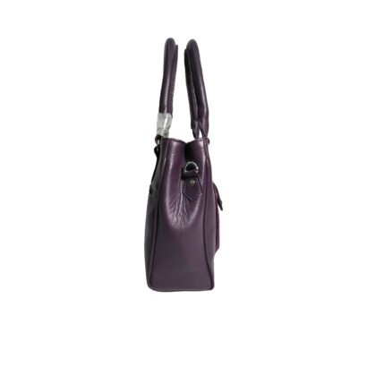 Leather Ladies Sling Bag Stylish Purple