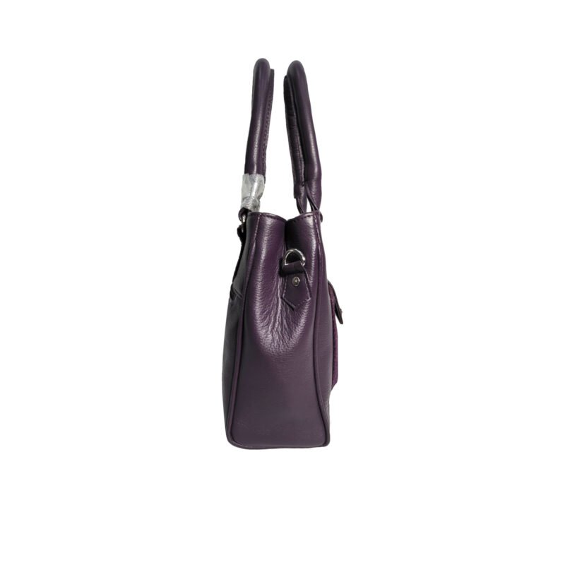 Leather Ladies Sling Bag Stylish Purple