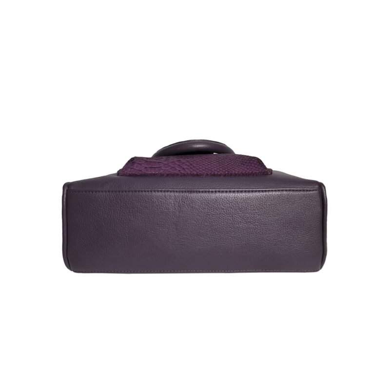 Leather Ladies Sling Bag Stylish Purple