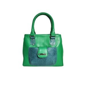 Leather Ladies Sling Bag Stylish Green