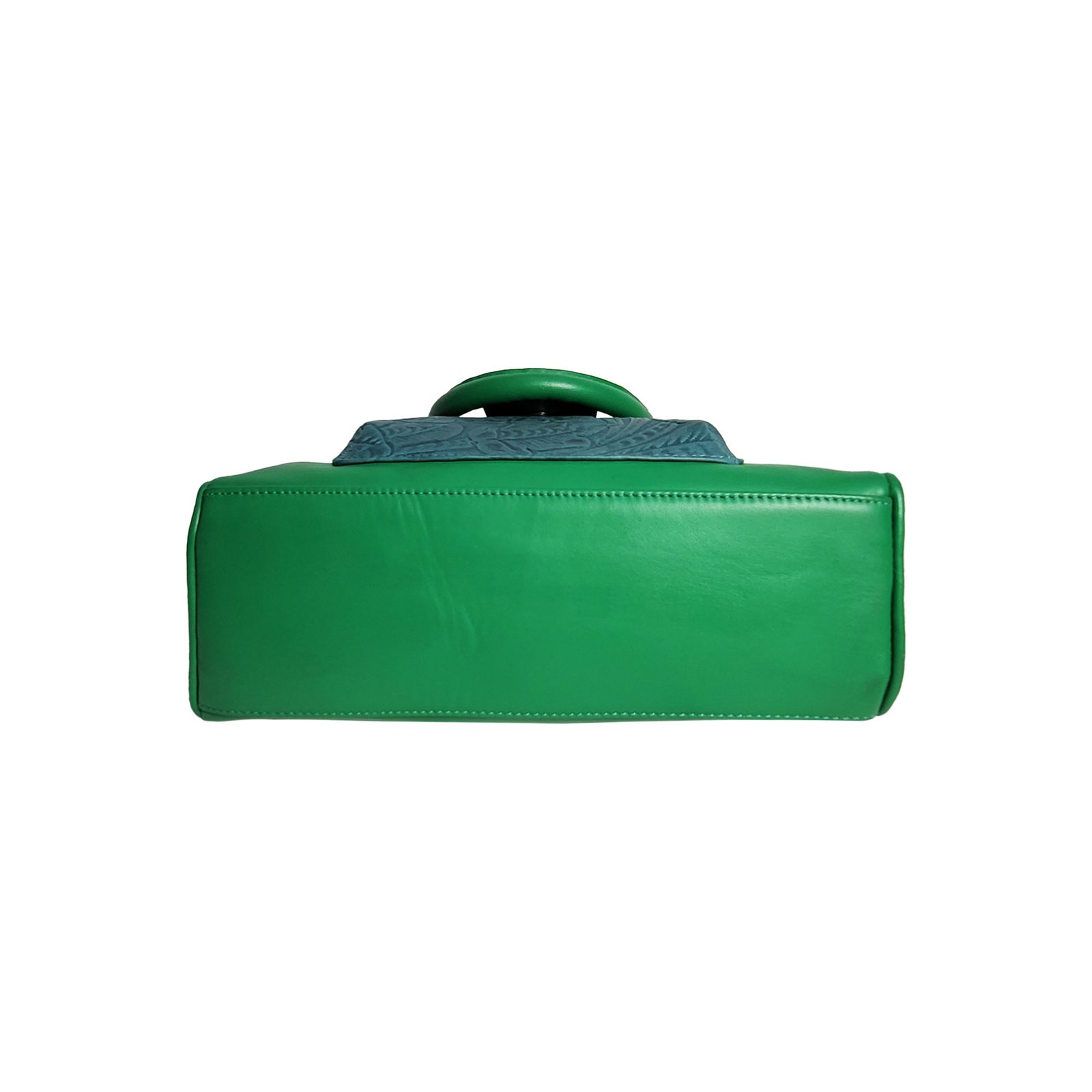 Leather Ladies Sling Bag Stylish Green