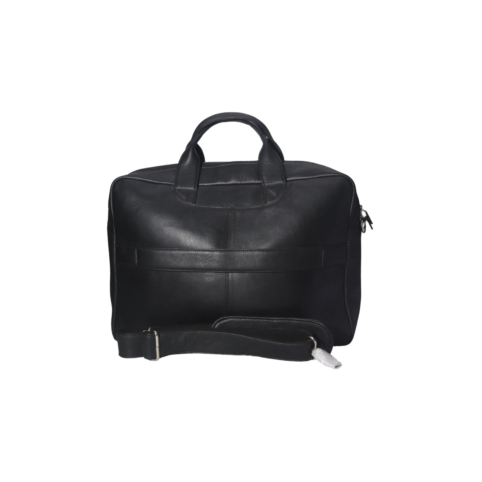 Genuine Leather Laptop Bag for Men Black