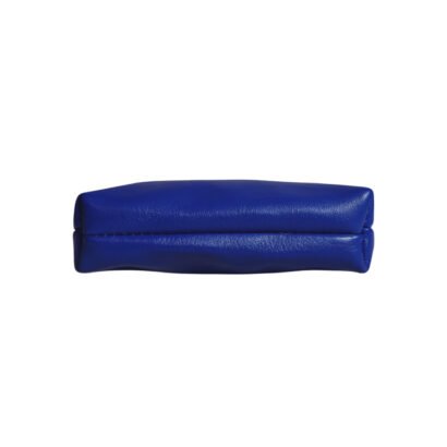 Aquaexim Ladies’ Genuine Leather Mini Sling Coin Pouch Blue