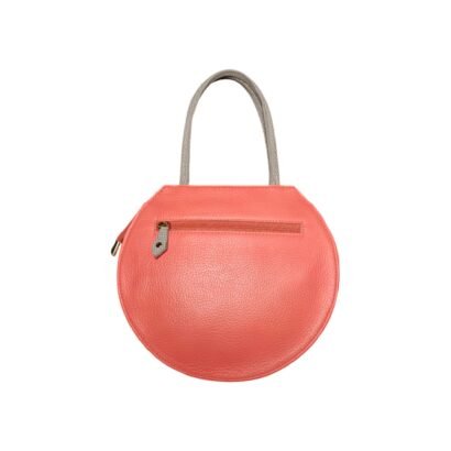 Aquaexim Mini Genuine Leather Handbag for Women Pink