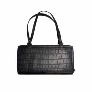 Aquaexim Luxury Mini Leather Handbag – Stylish & Functional Black