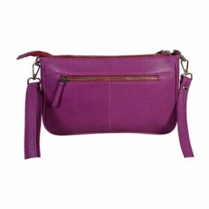 Genuine Leather Ladies Sling Bag For Women Pink