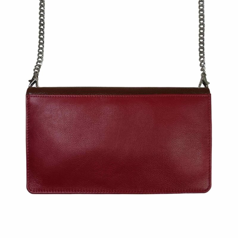 Aquaexim Cute Mini Sling Bag Leather for Women Red
