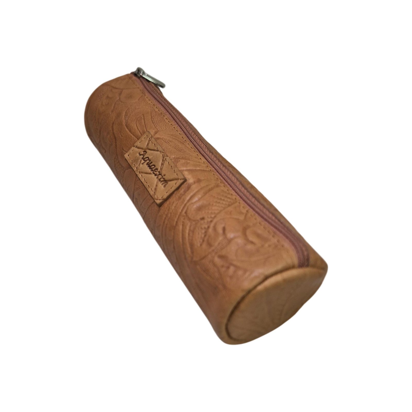 Handcrafted Leather Pen Pouch Yellow