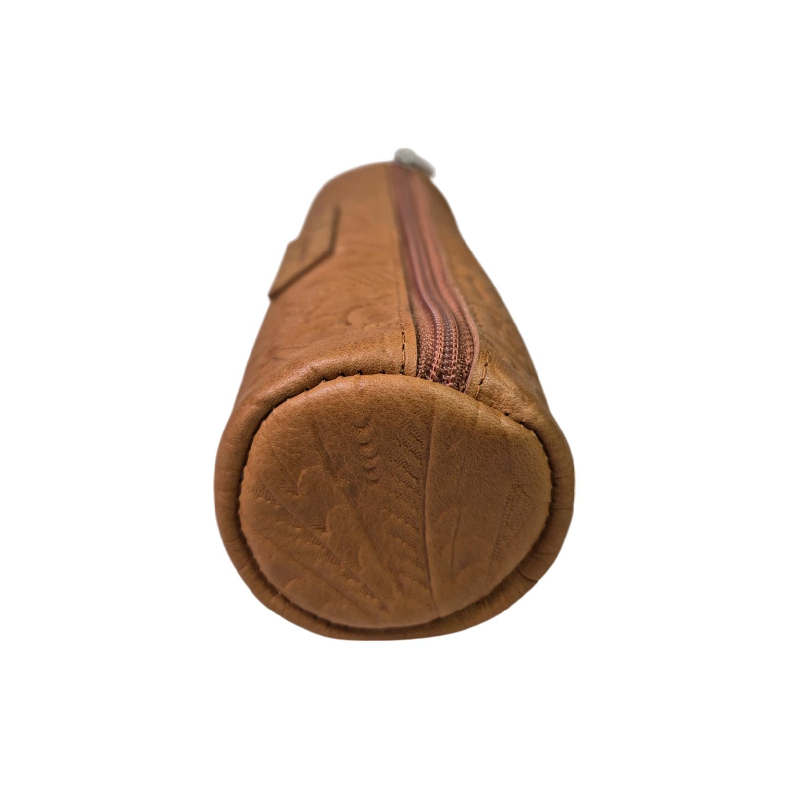 Handcrafted Leather Pen Pouch Yellow