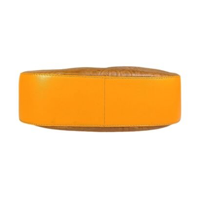 Aquaexim Stylish Round Leather Sling Bag For Women Yellow Aquaexim Stylish Round Leather Sling Bag For Women Yellow