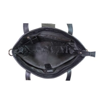 Aquaexim Luxury Women’s Tote Bag – Handcrafted Genuine Leather Black Aquaexim Luxury Women’s Tote Bag – Handcrafted Genuine Leather Black