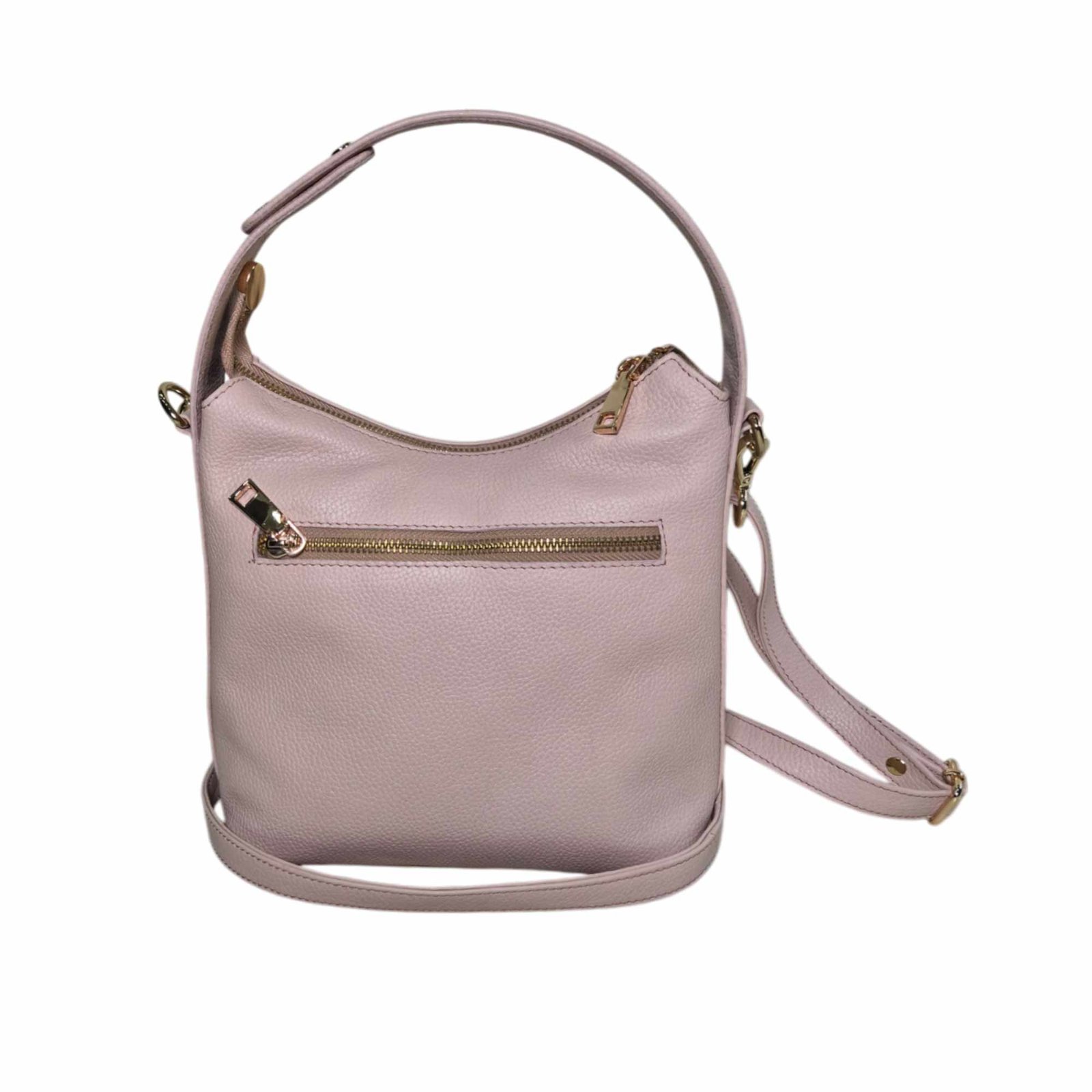 Handcrafted: Aquaexim Stylish Leather Sling Bags for Her Light Pink