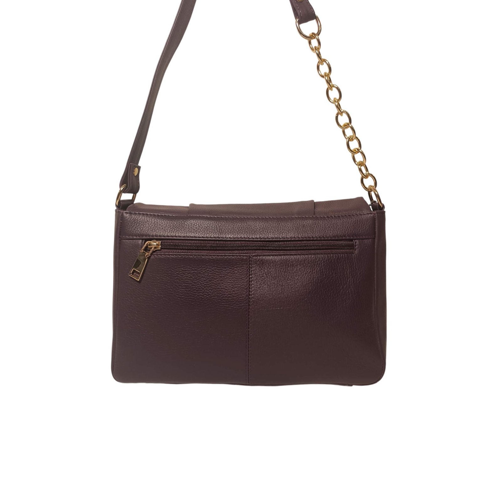 Aquaexim Stylish Ladies Leather Sling Bag Online Purple